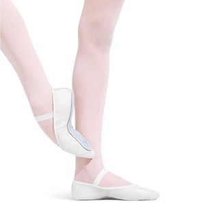 Capezio Daisy Ballet Shoes White Leather Women 7.5